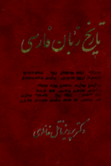 تاریخ زبان فارسی (جلد اول)